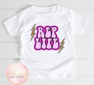 REP LIFE kid Tee