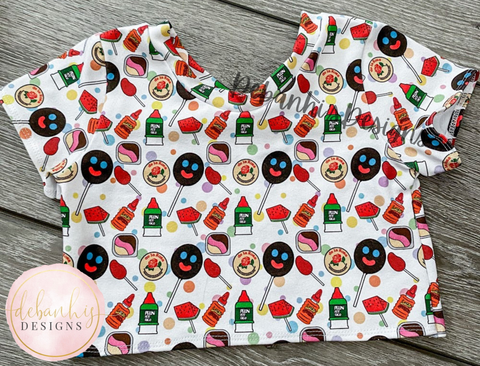 Mexican Candy Crop Top