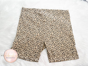 Leopard Womens Shorts