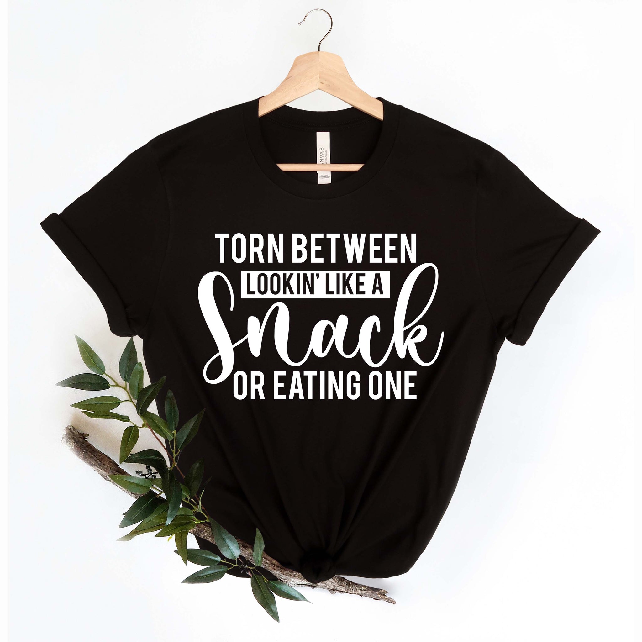 torn between snack Womens tee