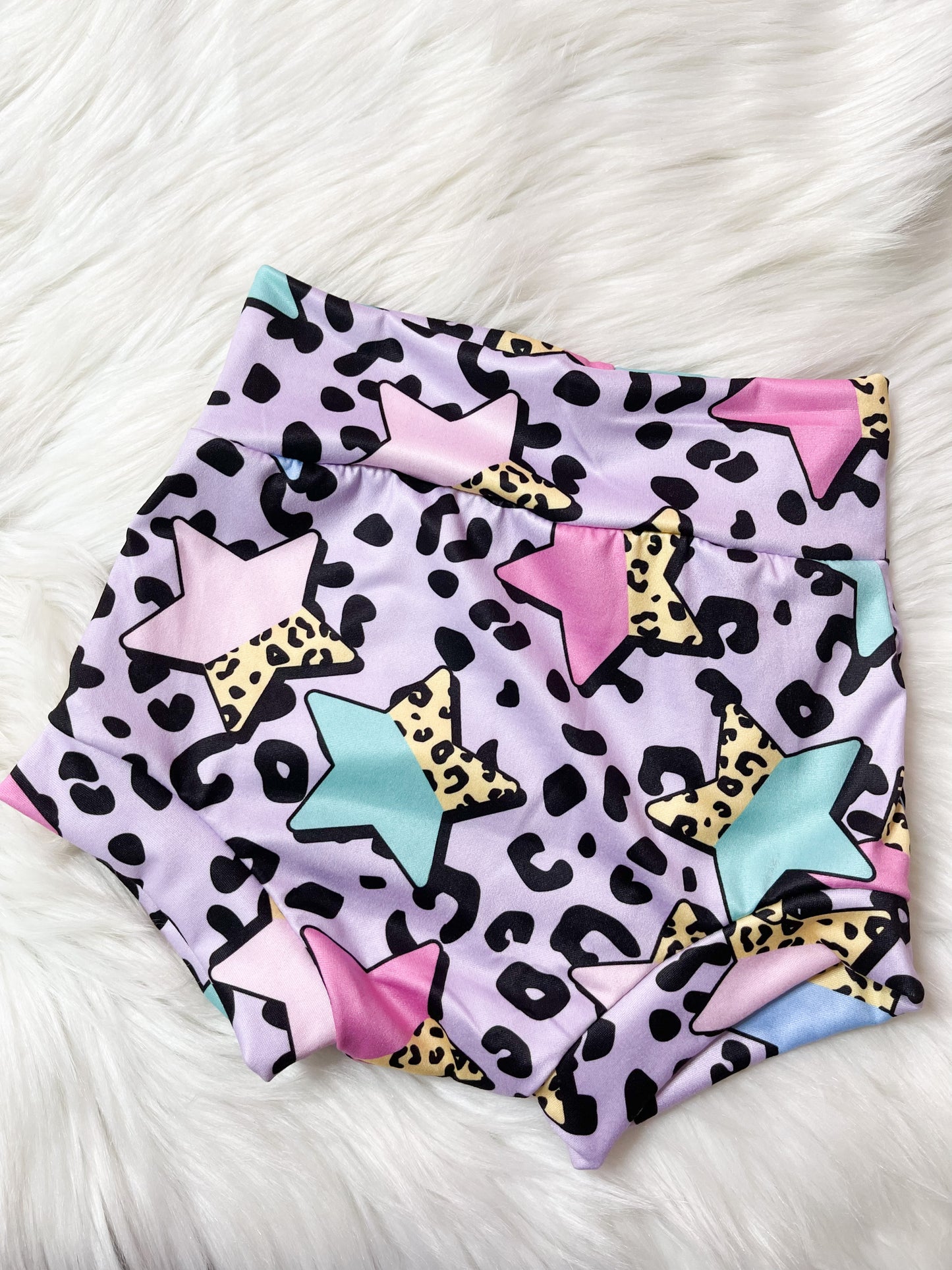 Purple Leopard stars  Choose Your Style