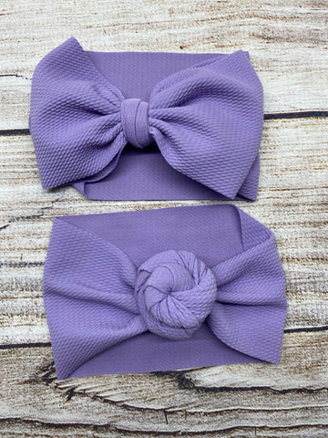 Lilac headwraps