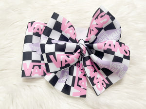 Pink purple vans headwrap