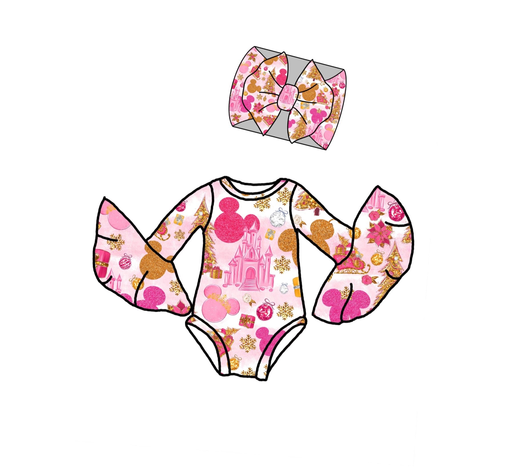 Pink disney christmas Choose Your Style