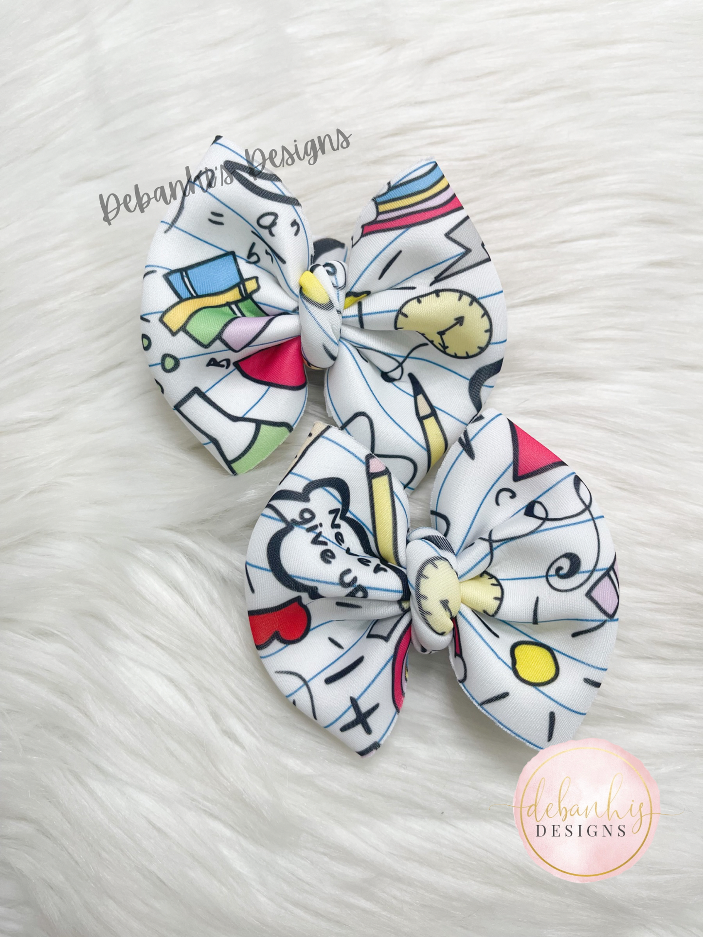 School bow/ Piggies