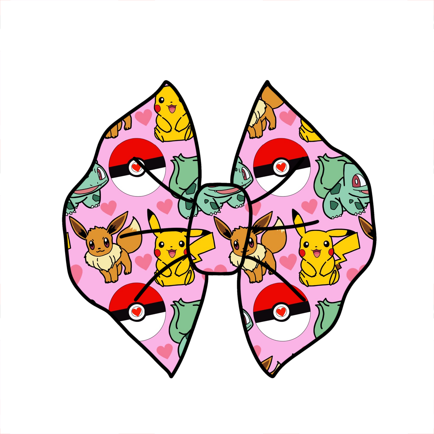Pokémon VDAY bow/ Piggies