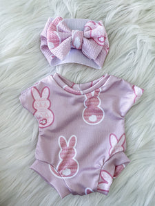 Minikane Bunny Leo Set (option bunny tail or not)