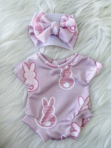 Minikane Bunny Leo Set (option bunny tail or not)