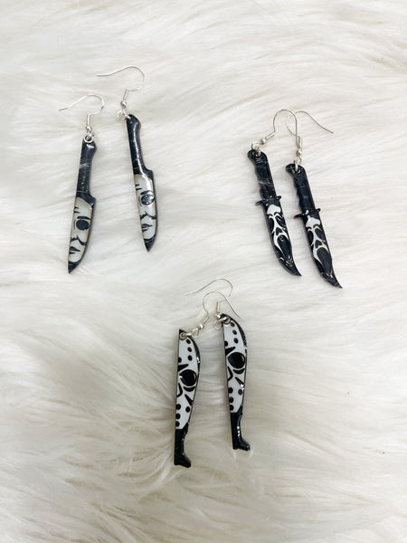 Killers knifes earrings