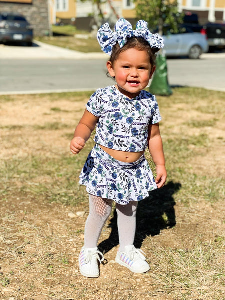 Cowboys floral set