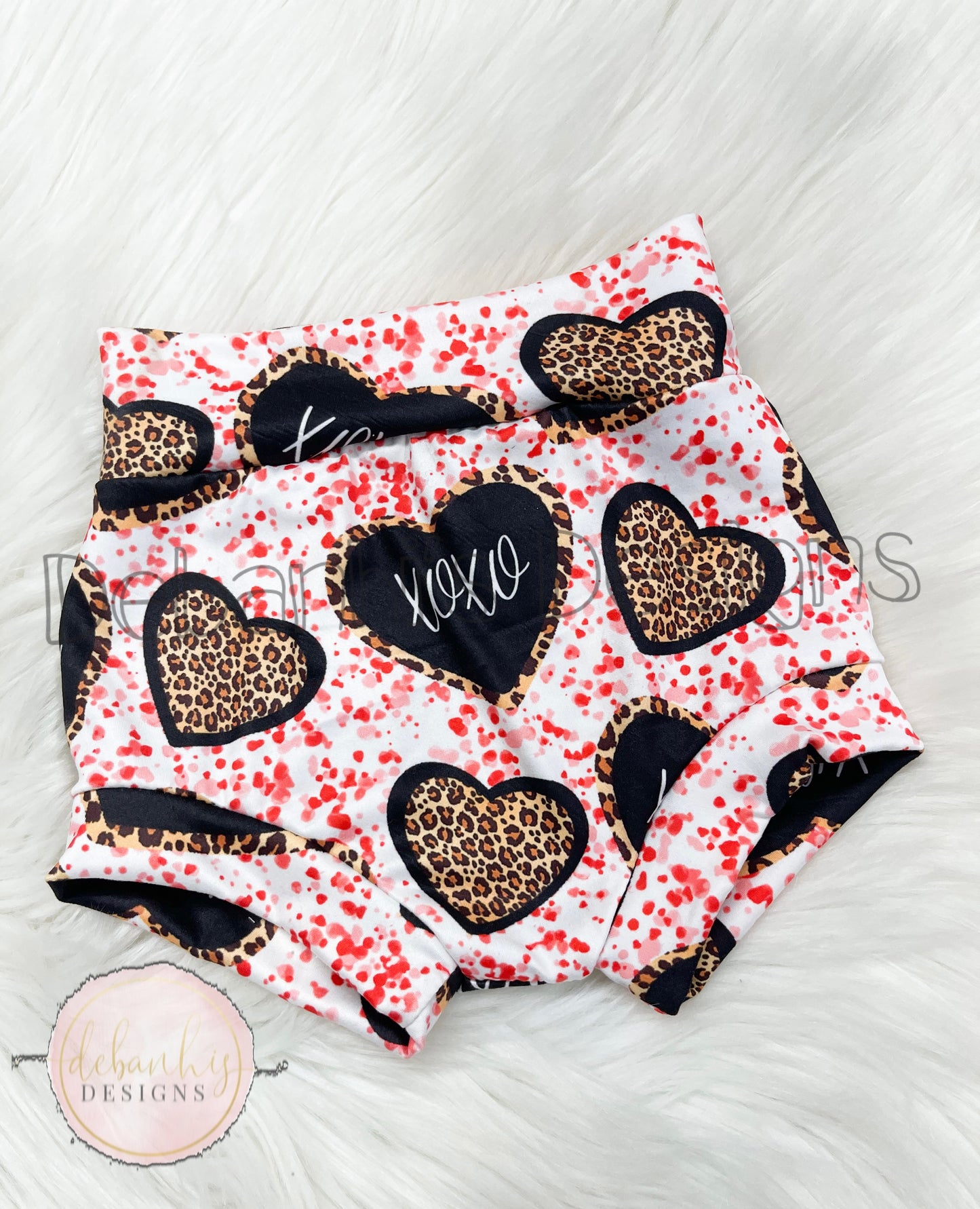 Valentines cheetah hearts Choose Your Style