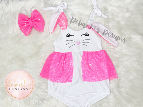 Bunny Camelia Romper