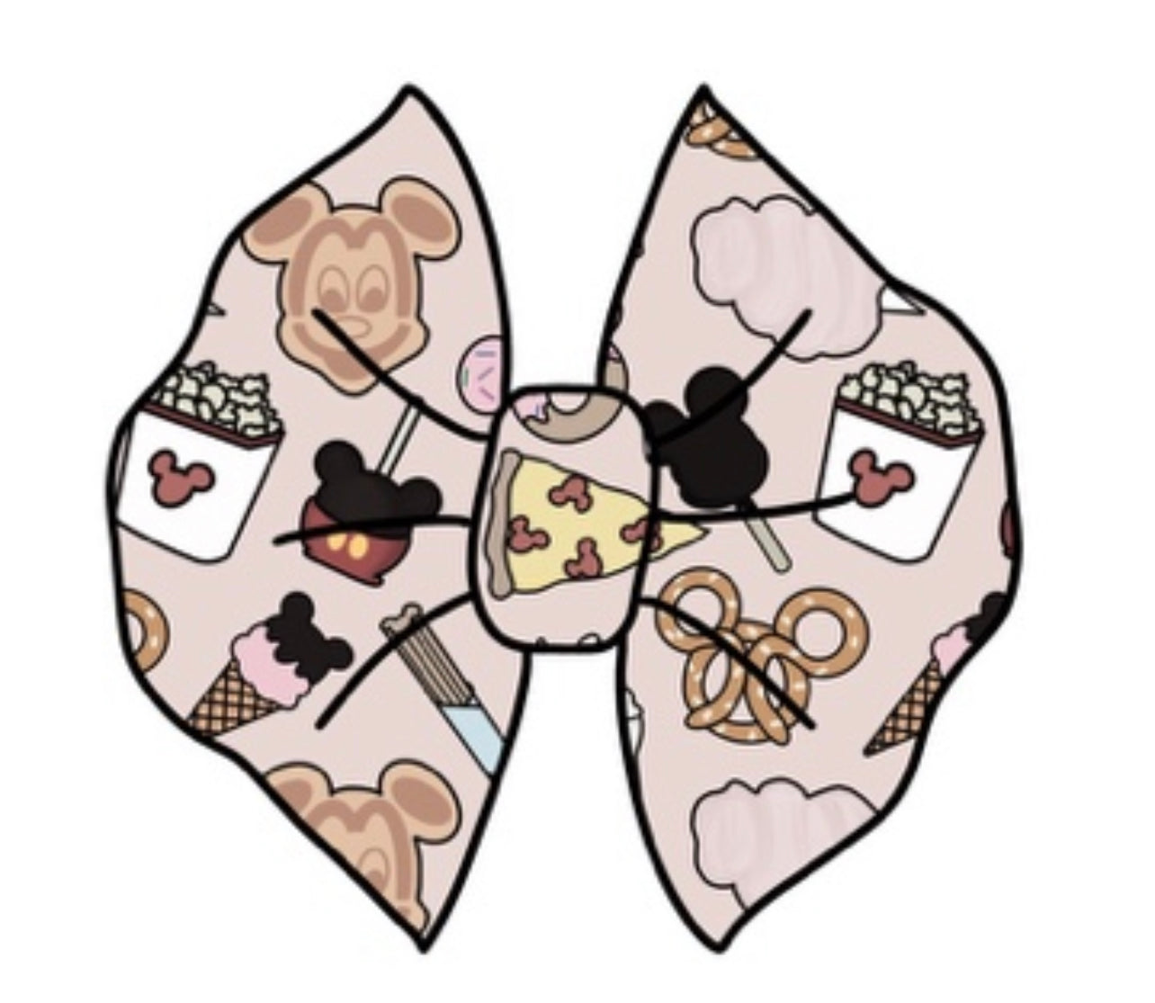 Disney snacks bow/ Piggies