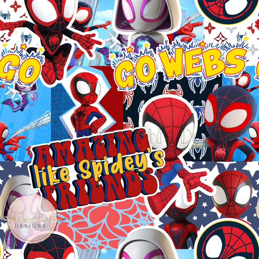 Spidey headwrap