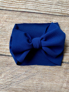 Royal blue headwrap