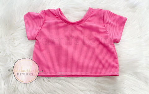 Pink Crop Top