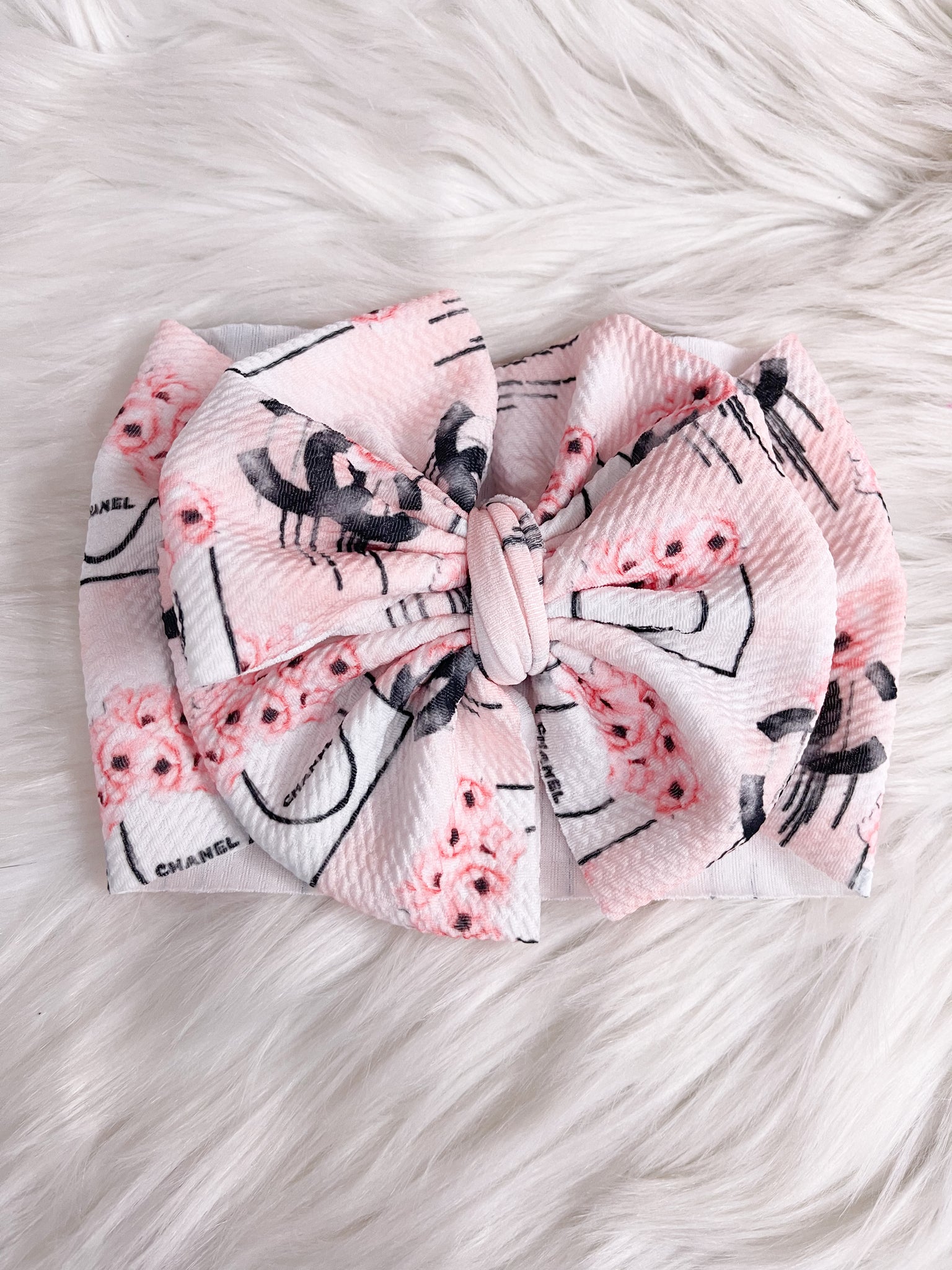 Chanel drip headwrap
