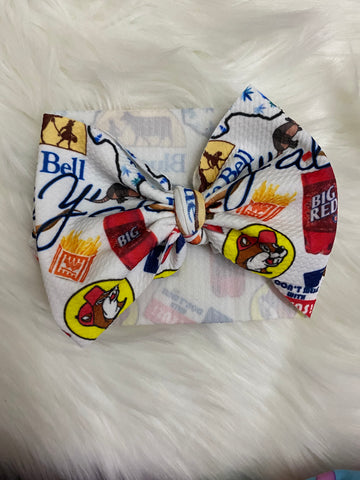 Texas Mains Headwrap/Top Knot