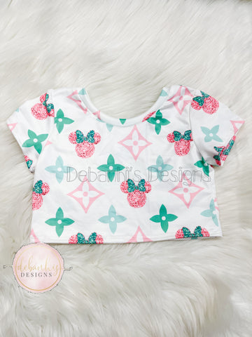 Boujee Minnie Croptop