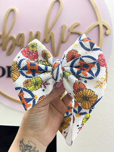 Floral Astros headwrap