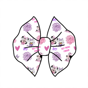 Magical BFFs VDAY bow/ Piggies