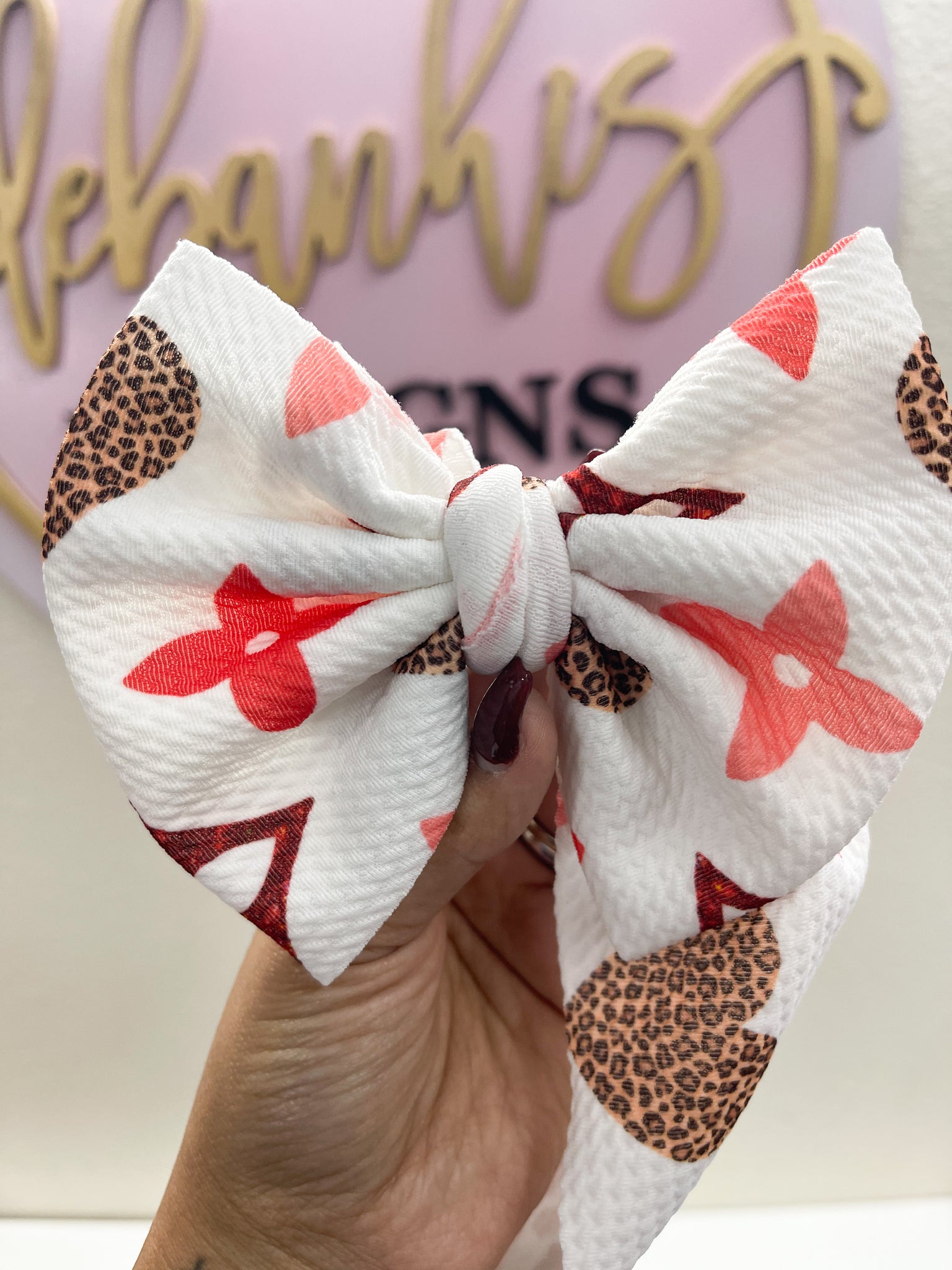 Valentines LV headwrap