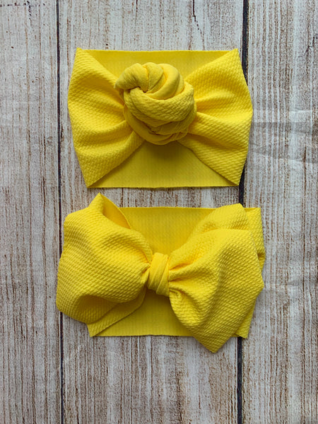 Yellow headwraps